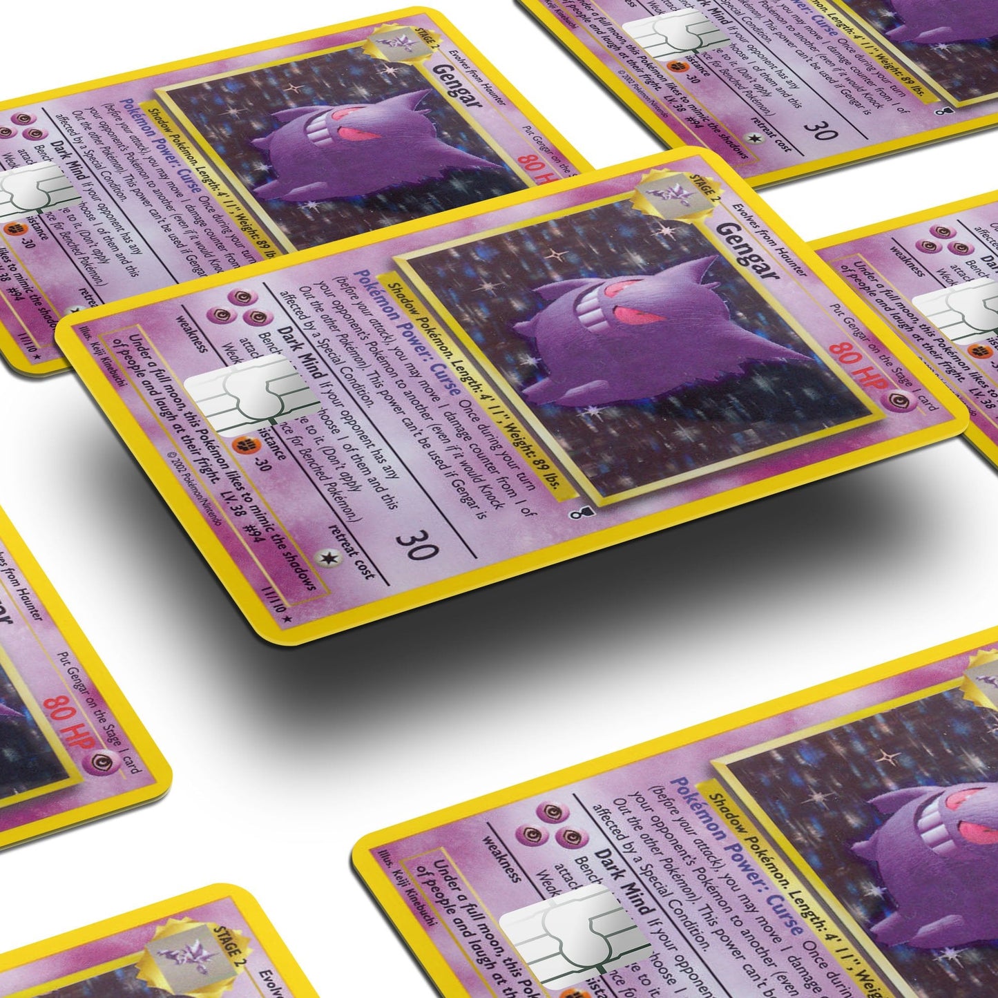Pokemon Gengar - Debit Card Skin