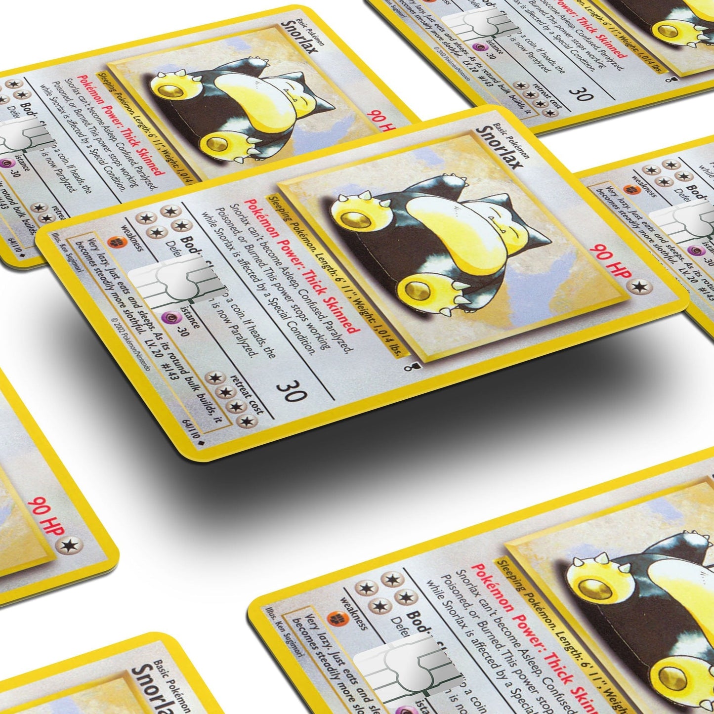 Pokemon Snorlax - Debit Card Skin