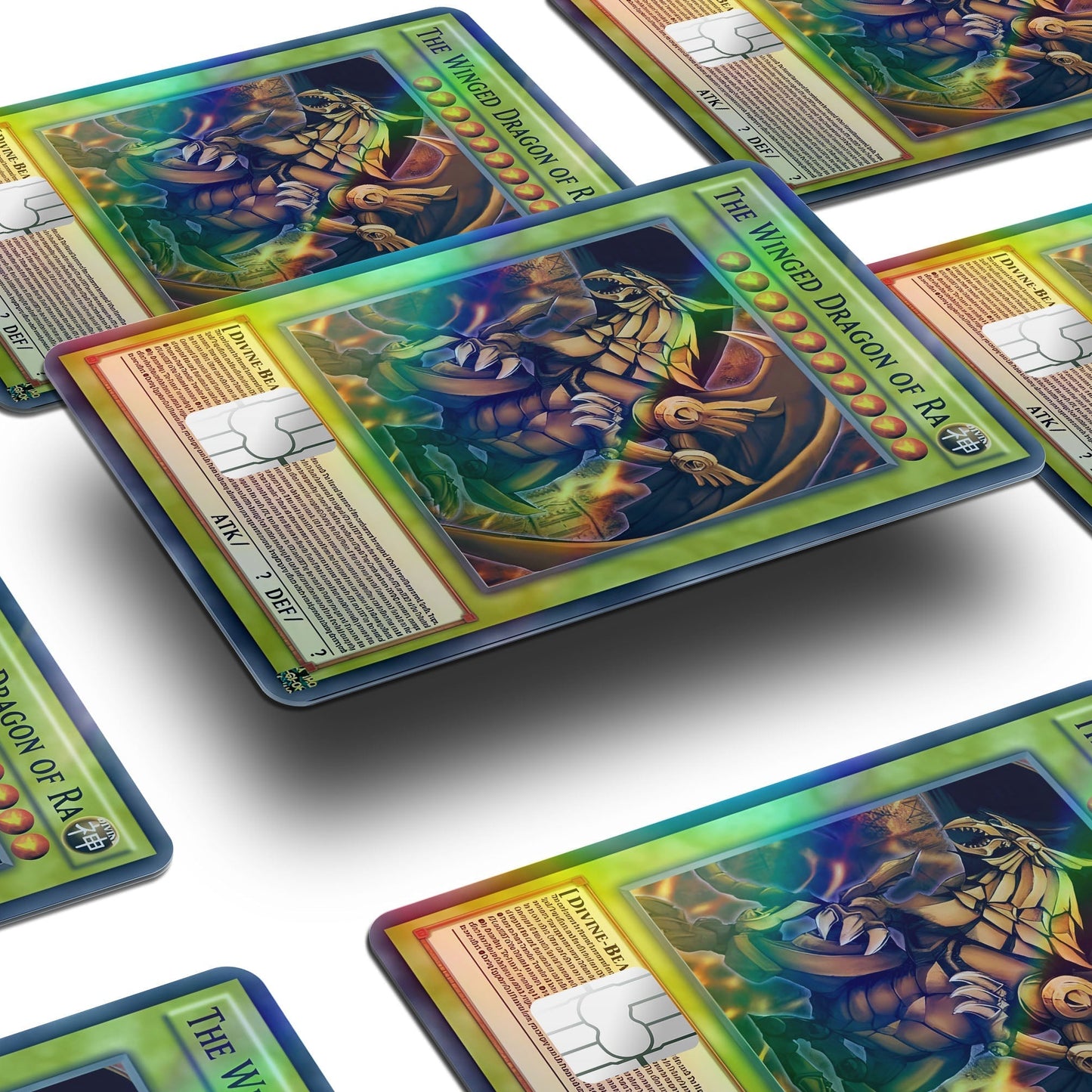 Yugioh The Winged Guardian Of Ra - Debit Card Skin