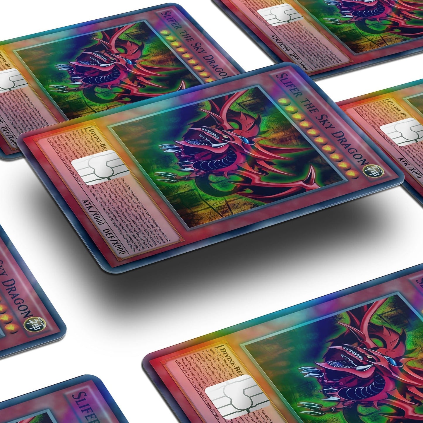 Yugioh Sliffer The Sky Dragon - Debit Card Skin