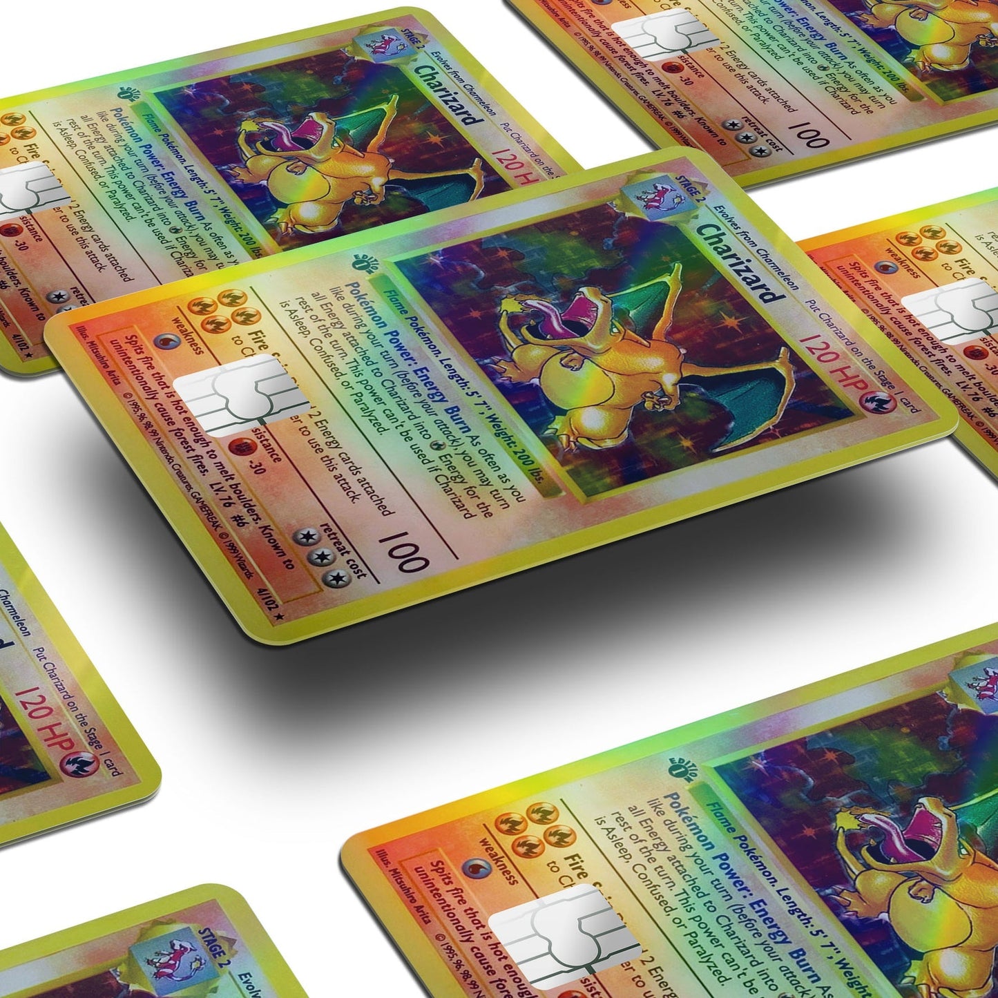 Pokemon Charizard - Debit Card Skin