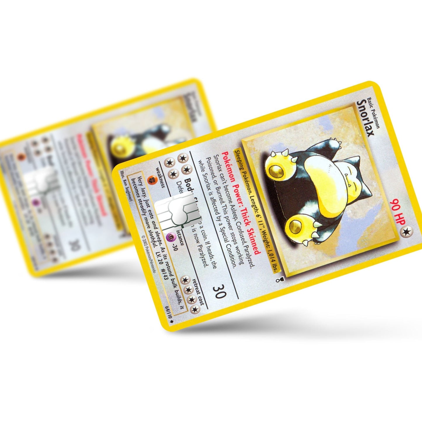 Pokemon Snorlax - Debit Card Skin