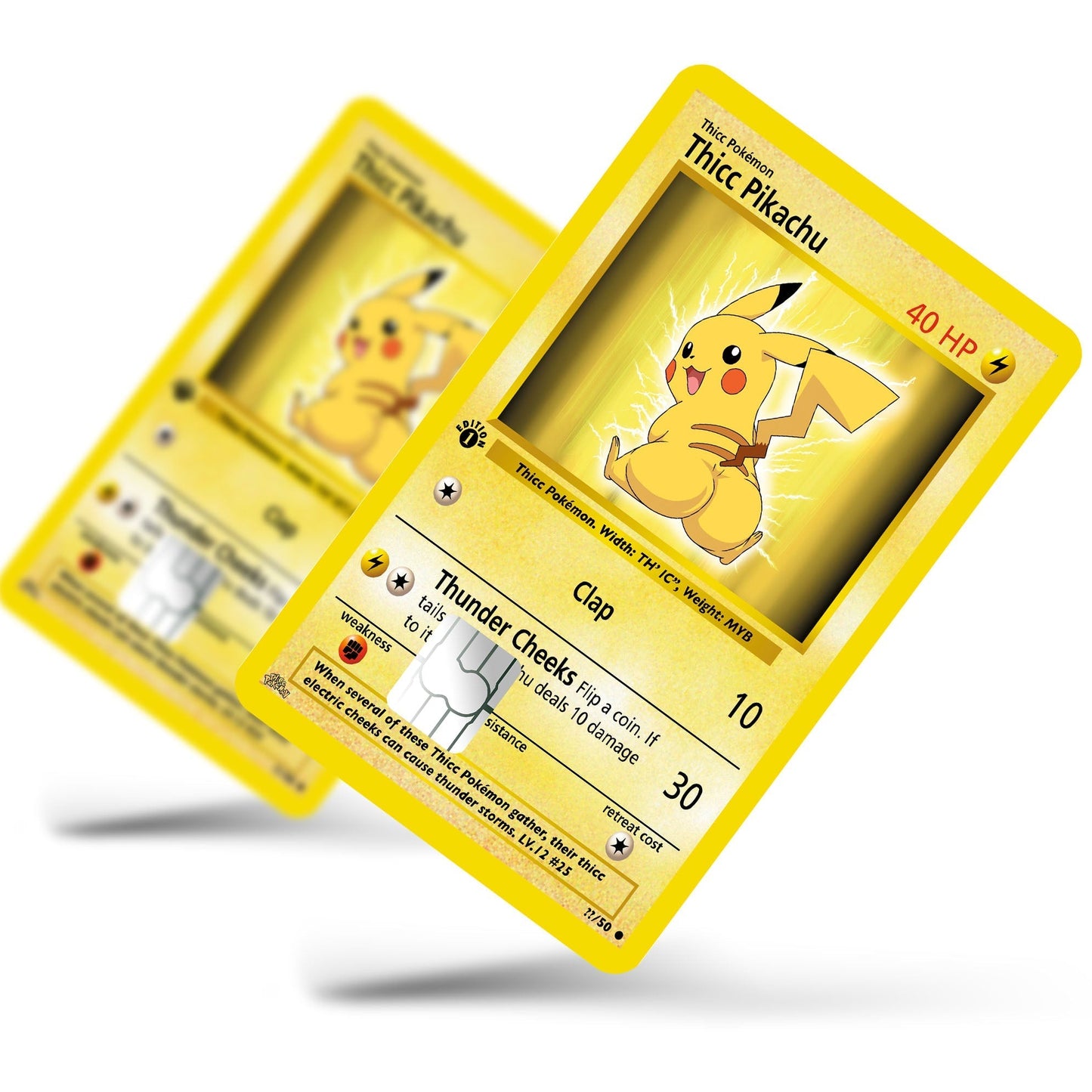 Pokemon Thicc Pikachu - Debit Card Skin