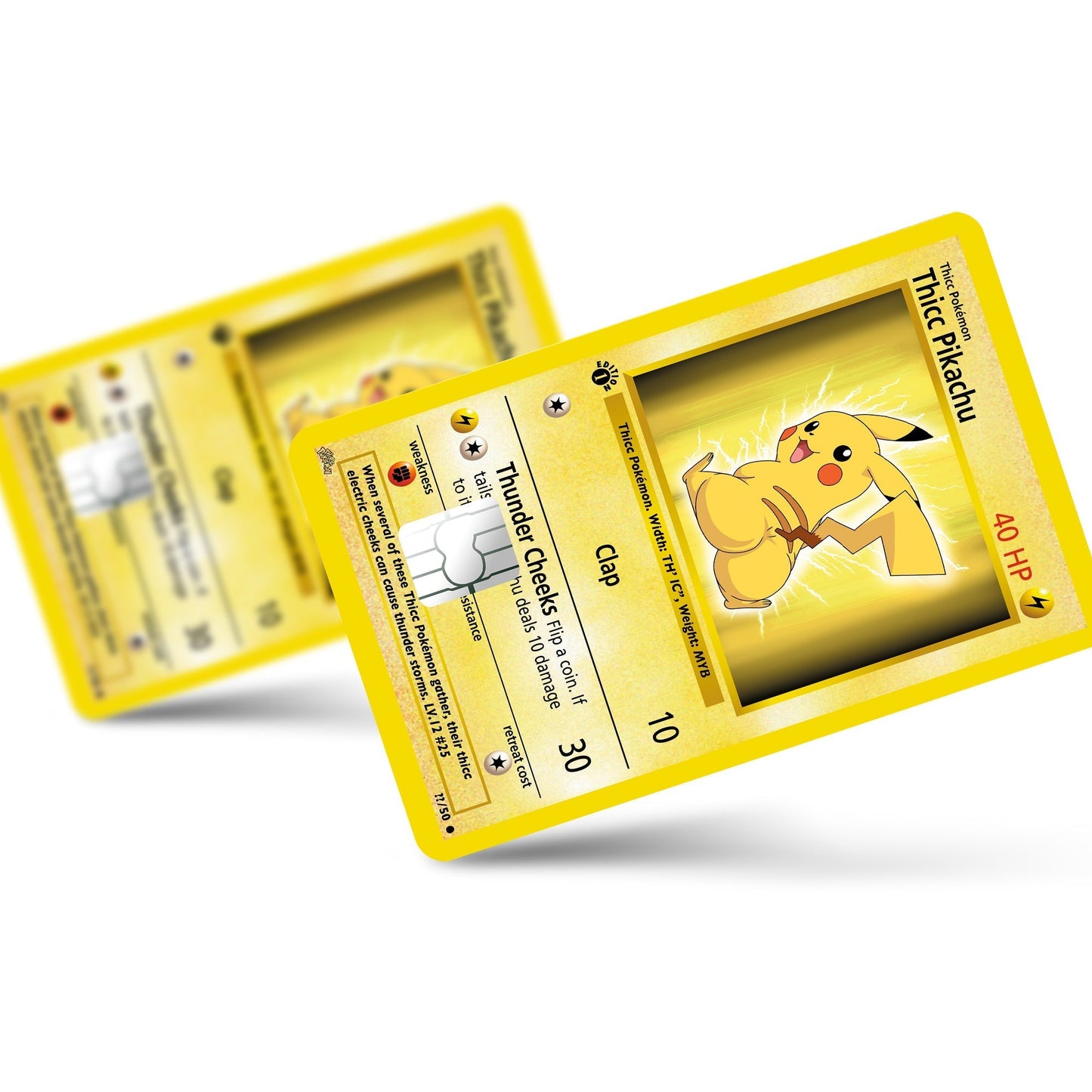 Pokemon Thicc Pikachu - Debit Card Skin