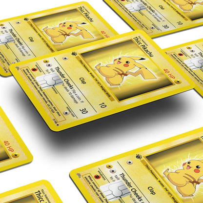 Pokemon Thicc Pikachu - Debit Card Skin