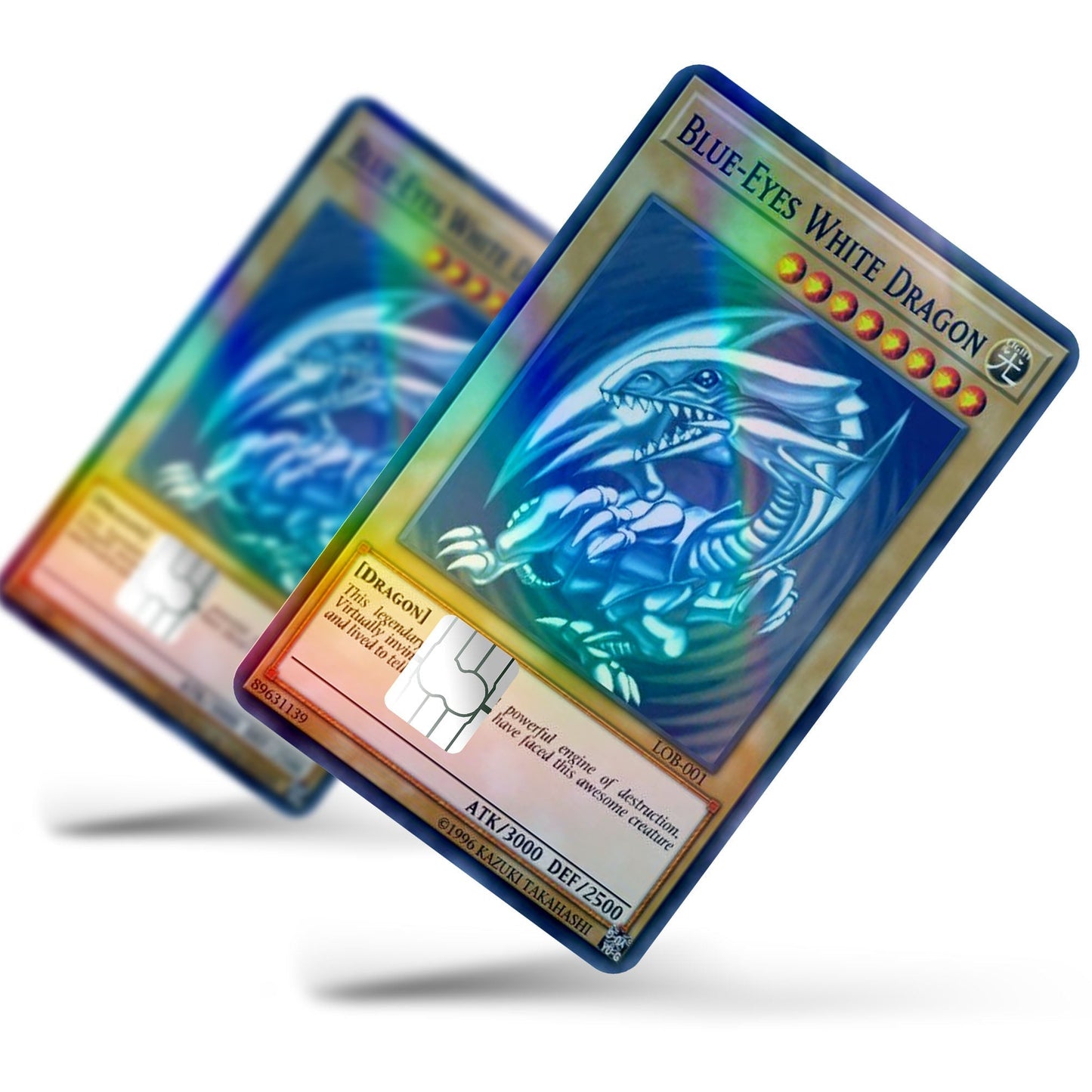 Yugioh Blue Eyes White Dragon- Debit Card Skin