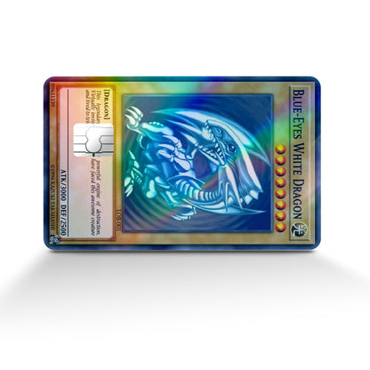 Yugioh Blue Eyes White Dragon- Debit Card Skin