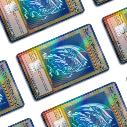 Yugioh Blue Eyes White Dragon- Debit Card Skin