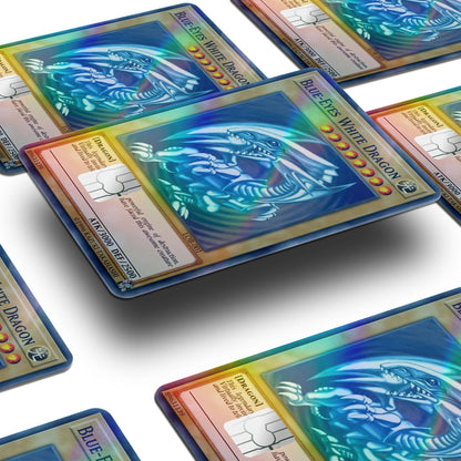 Yugioh Blue Eyes White Dragon- Debit Card Skin