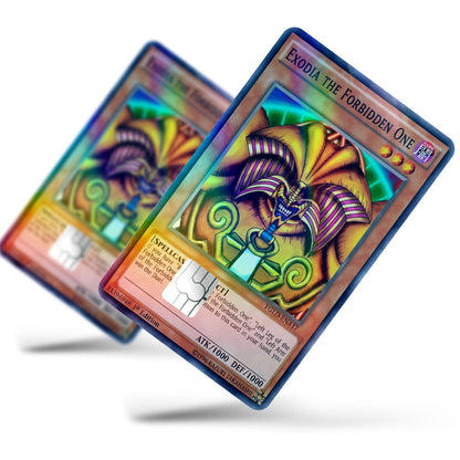Yugioh Exodia The Forbidden  - Debit Card Skin