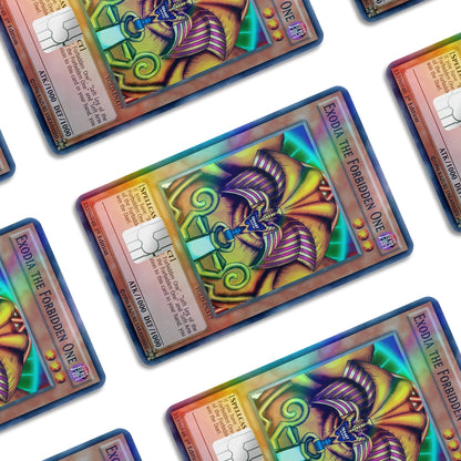 Yugioh Exodia The Forbidden  - Debit Card Skin