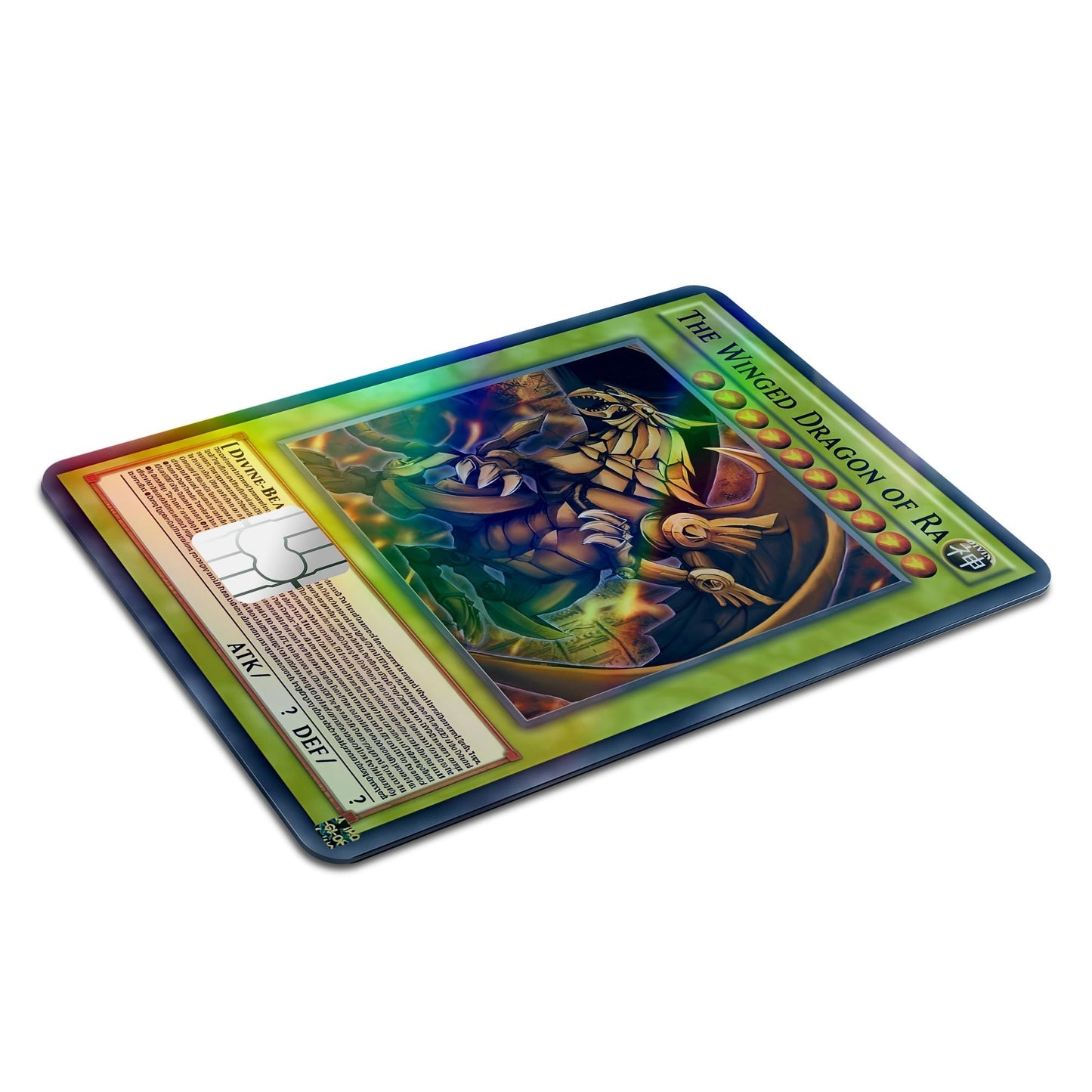 Yugioh The Winged Guardian Of Ra - Debit Card Skin
