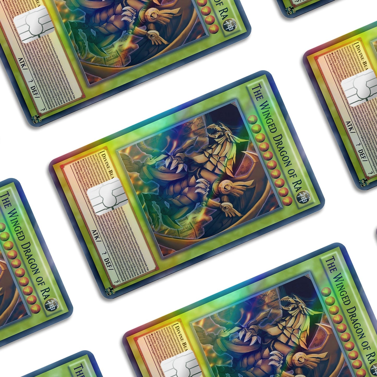 Yugioh The Winged Guardian Of Ra - Debit Card Skin