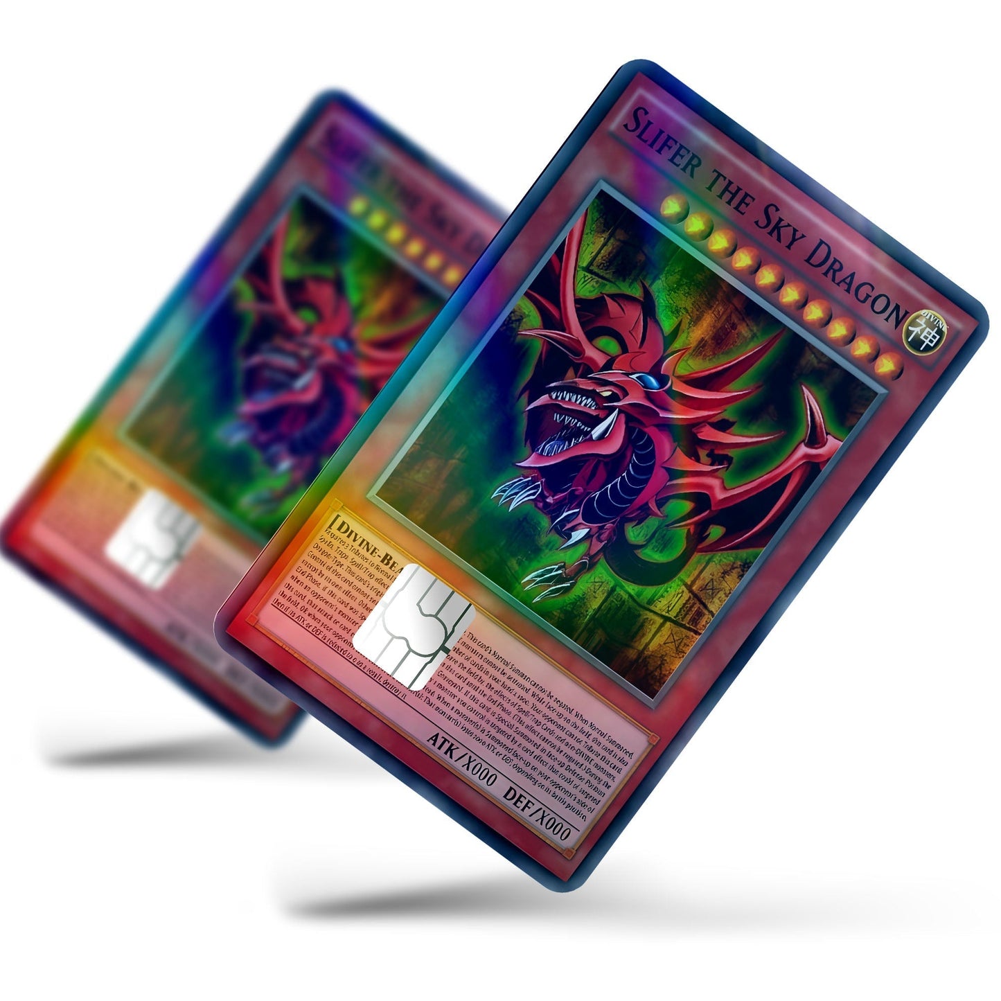 Yugioh Sliffer The Sky Dragon - Debit Card Skin