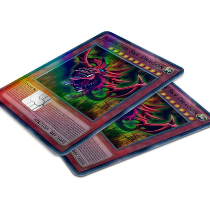 Yugioh Sliffer The Sky Dragon - Debit Card Skin