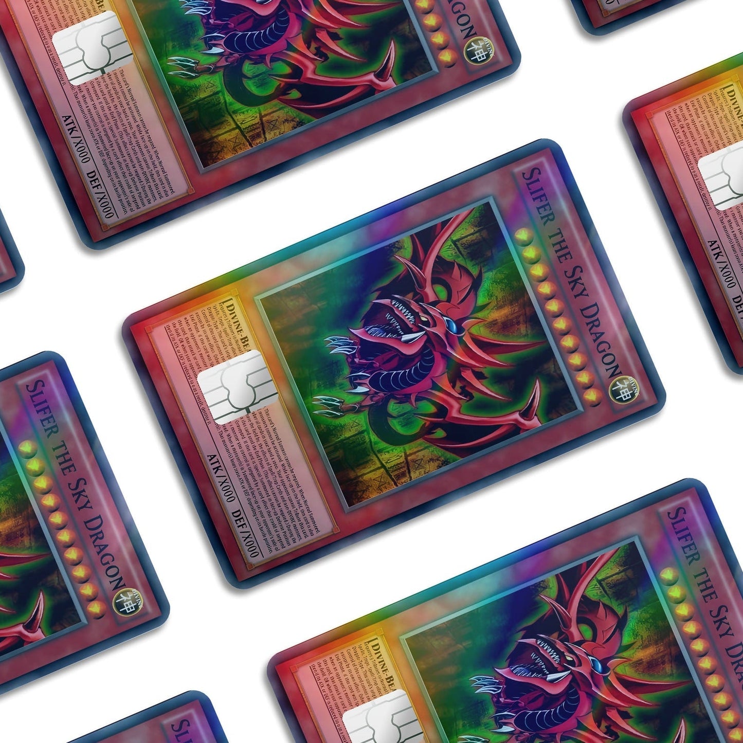 Yugioh Sliffer The Sky Dragon - Debit Card Skin
