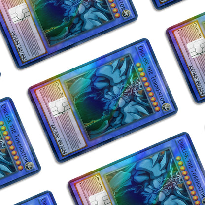 Yugioh Obelisk The Tormentor- Debit Card Skin