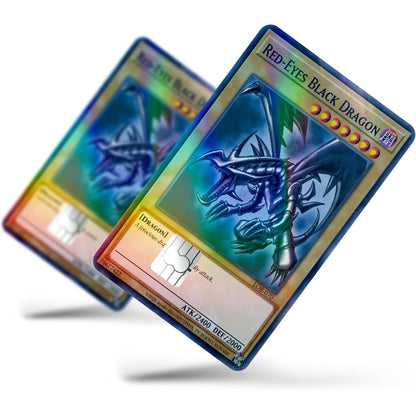 Yugioh Red Eyes Black Dragon - Debit Card Skin