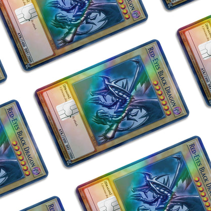 Yugioh Red Eyes Black Dragon - Debit Card Skin