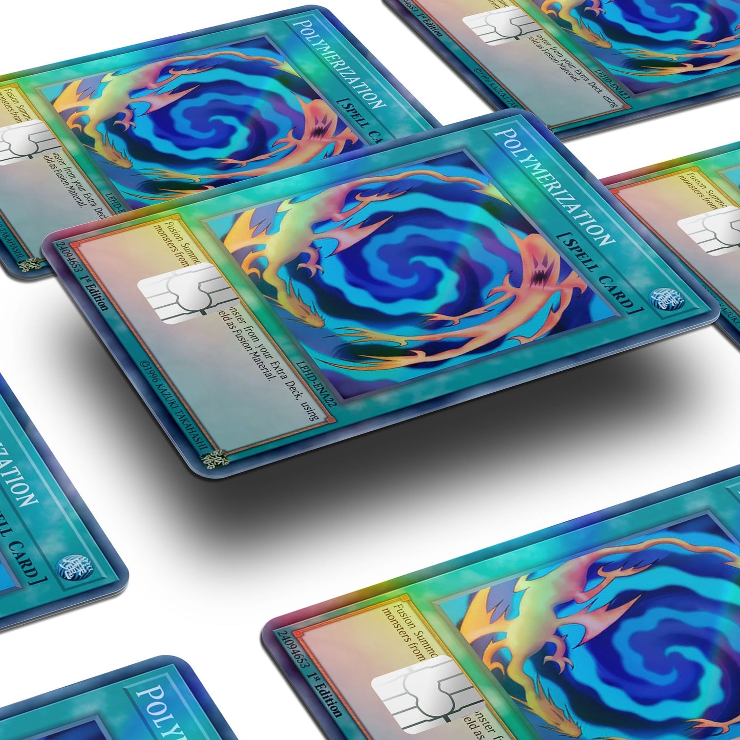 Yugioh Polymerization- Debit Card Skin