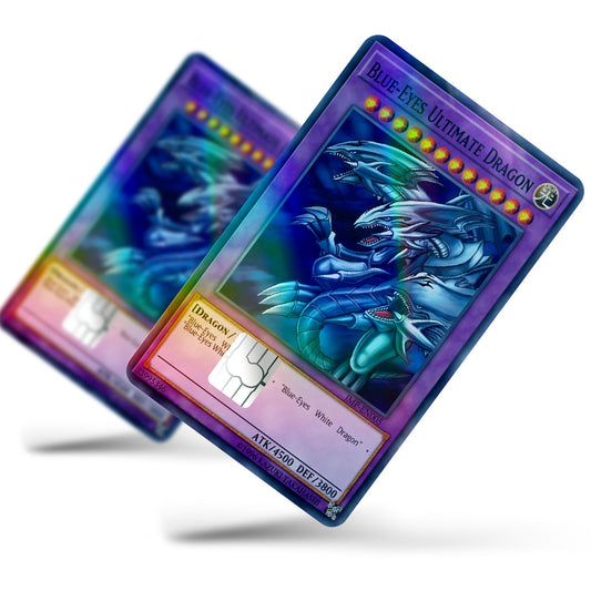 Yugioh Blue Eyes Ultimate Dragon - Debit Card Skin