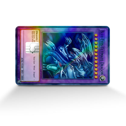 Yugioh Blue Eyes Ultimate Dragon - Debit Card Skin