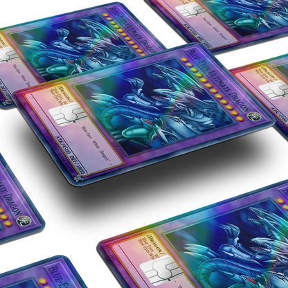 Yugioh Blue Eyes Ultimate Dragon - Debit Card Skin