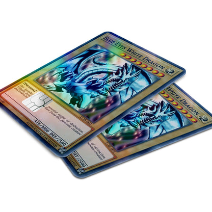 Yugioh Blue Eyes White Dragon 1st Edition - Debit Card Skin