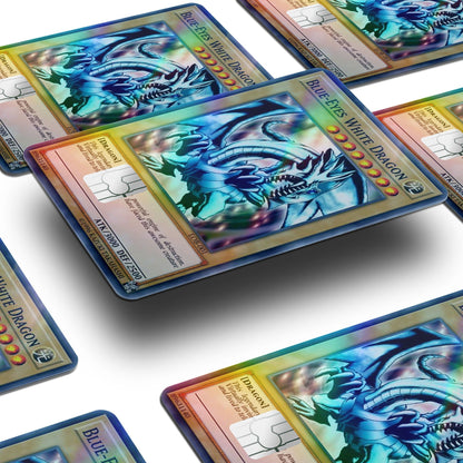Yugioh Blue Eyes White Dragon 1st Edition - Debit Card Skin