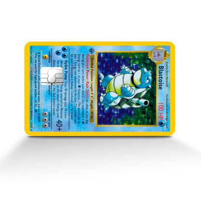 Pokemon Blastoise - Debit Card Skin