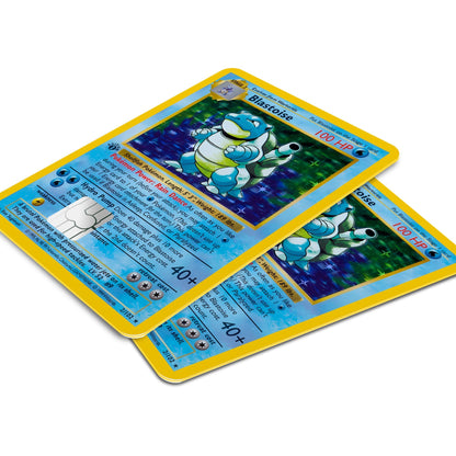 Pokemon Blastoise - Debit Card Skin