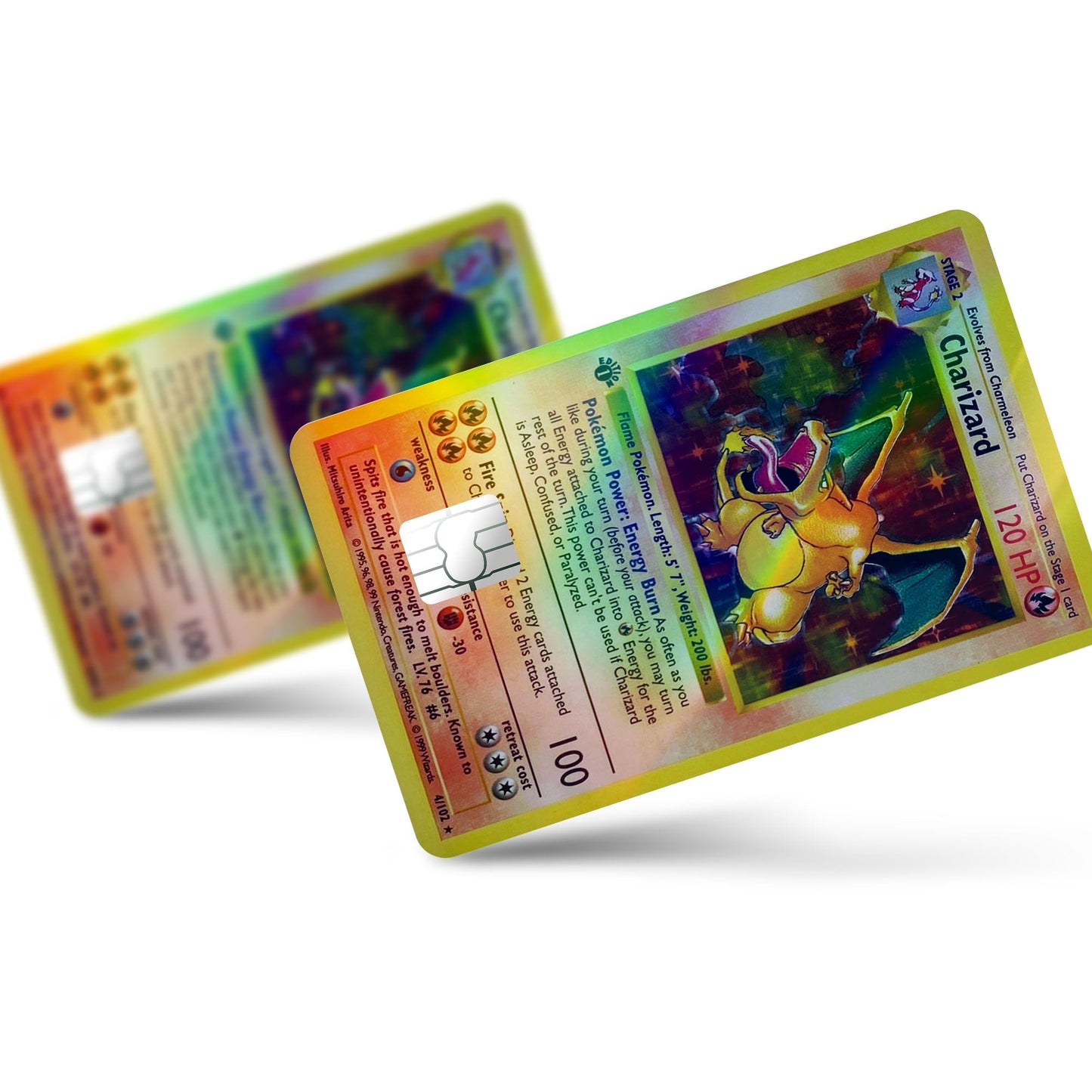 Pokemon Charizard  - Debit Card Skin